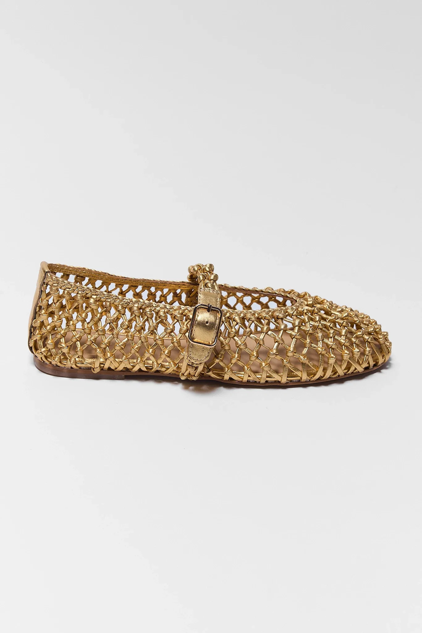 Clair Gold Leather Flats by Dolce Vita | Avara