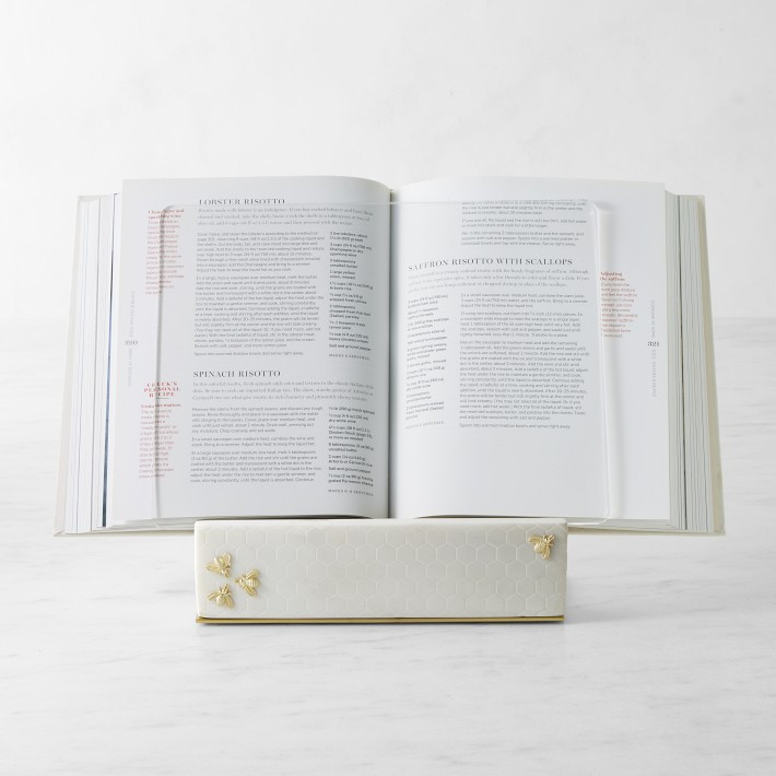 Honeycomb Marble Cookbook Holder | Williams-Sonoma