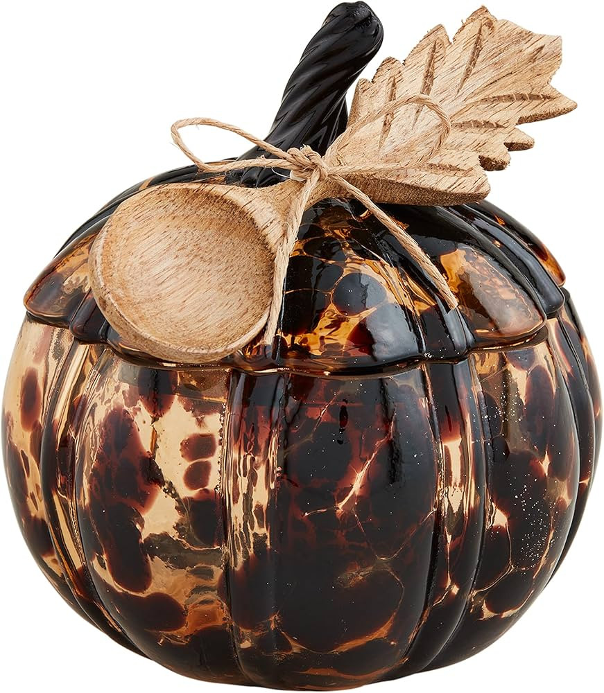 Mud Pie Tortoise Salsa Tidbit; pumpkin 5" x 5" dia | spoon 5" | Amazon (US)