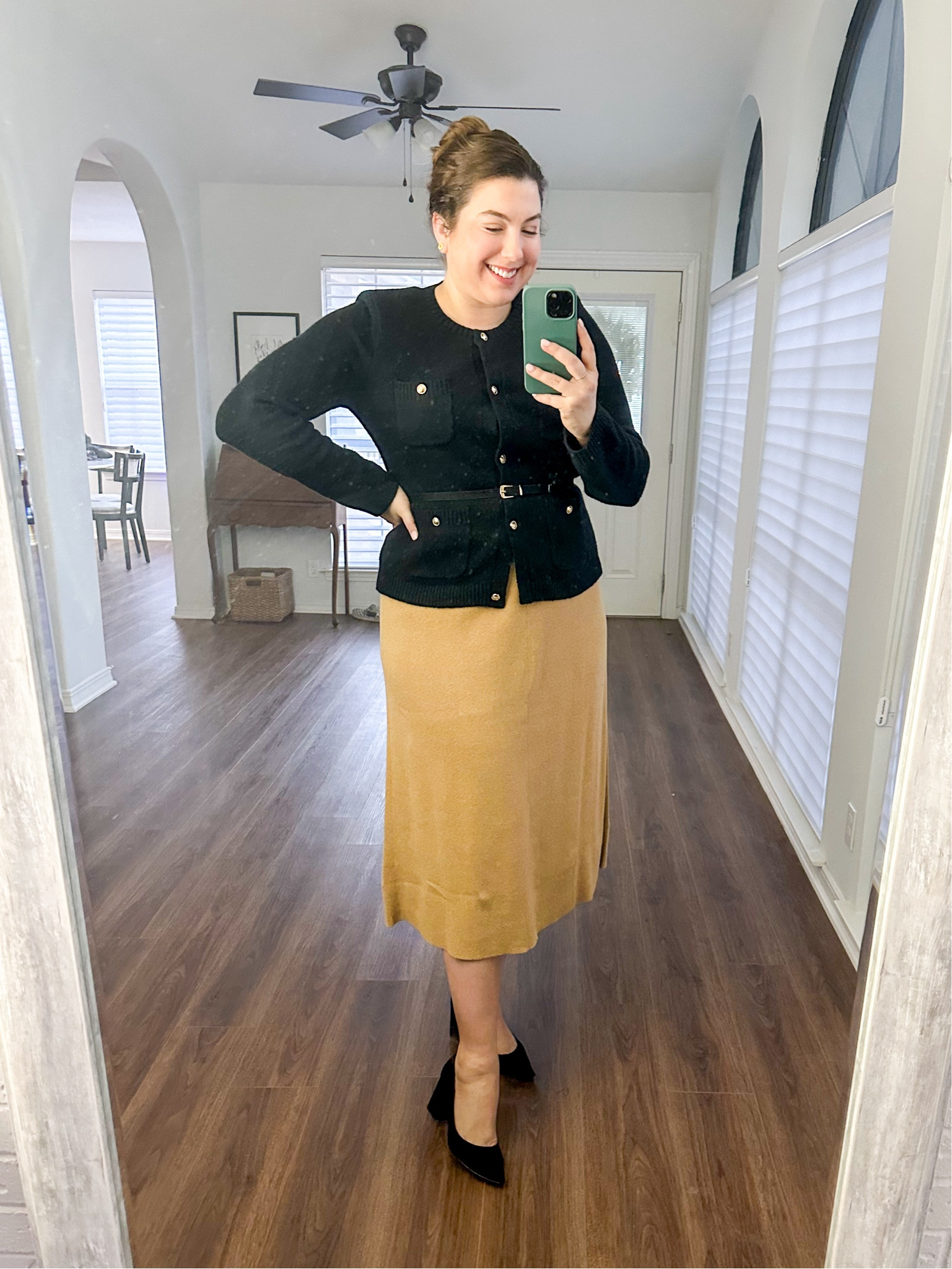 Workwear #ootd 1/25/24 

My skirt is on sale! 

Womens business professional workwear and business casual workwear and office outfits midsize outfit midsize style 

#LTKworkwear #LTKfindsunder100 #LTKmidsize