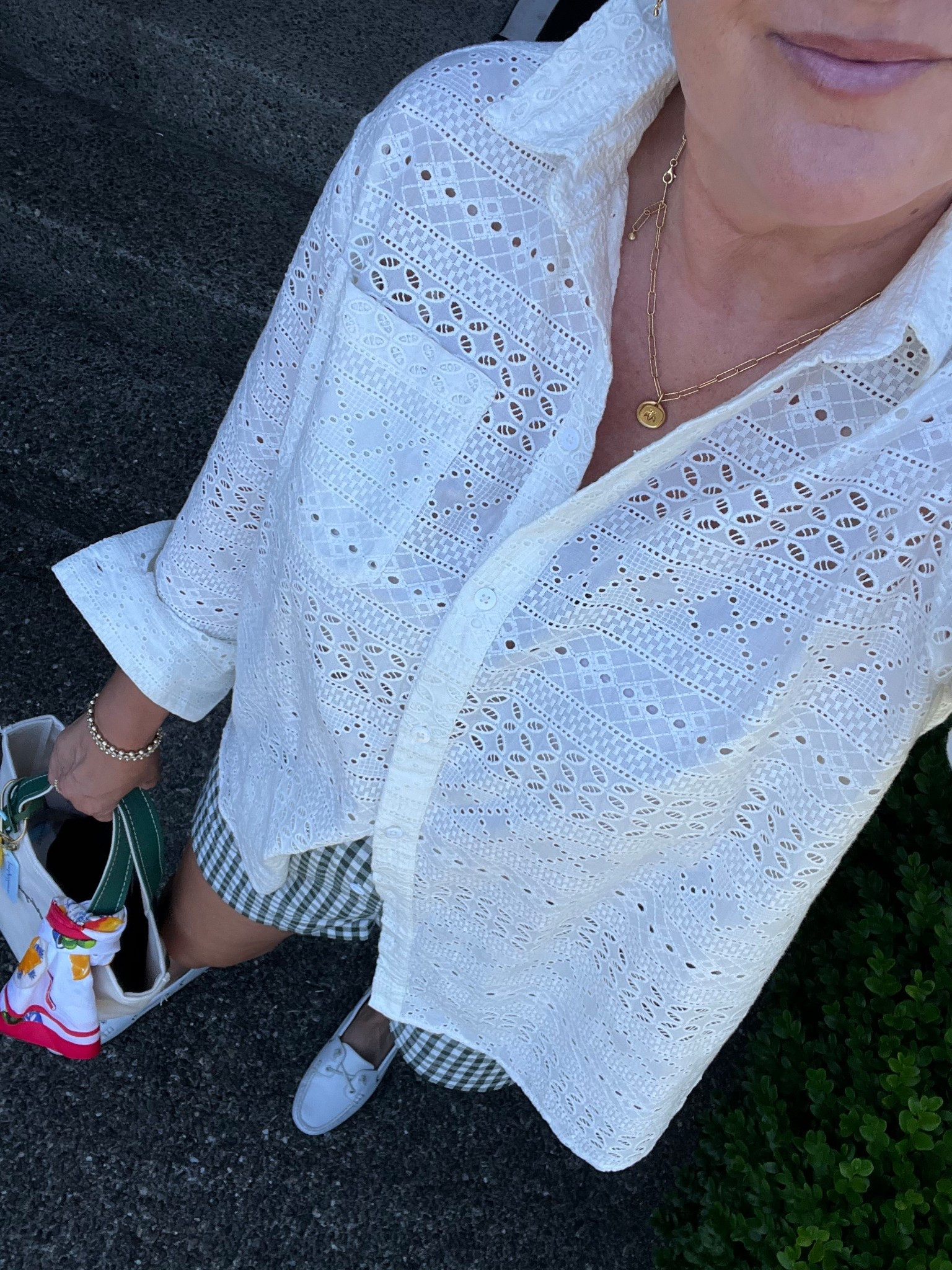 Grocery store fit
Shirt size 38, shorts size medium

#LTKStyleTip #LTKSeasonal #LTKOver40