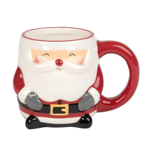 Mug Babbo Natale in maiolica | Maisons du Monde | Maisons du Monde (DE & IT)