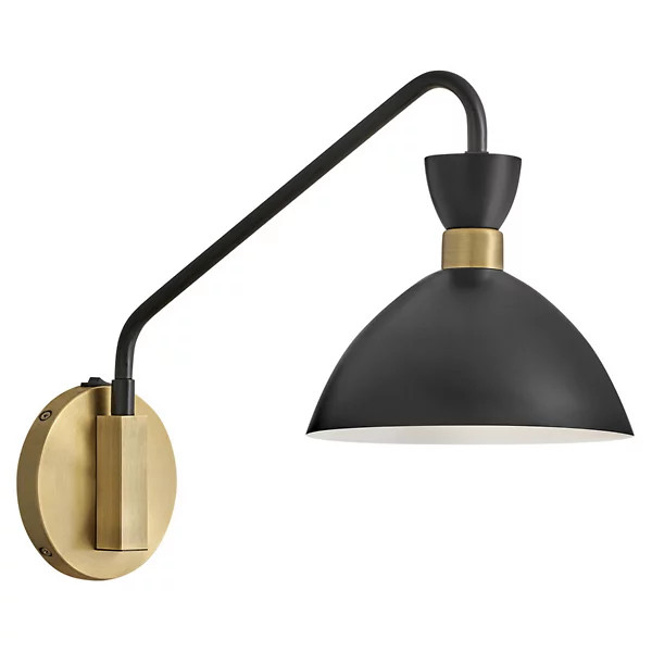 Simon Plug-In Swingarm Wall Sconce | Lumens