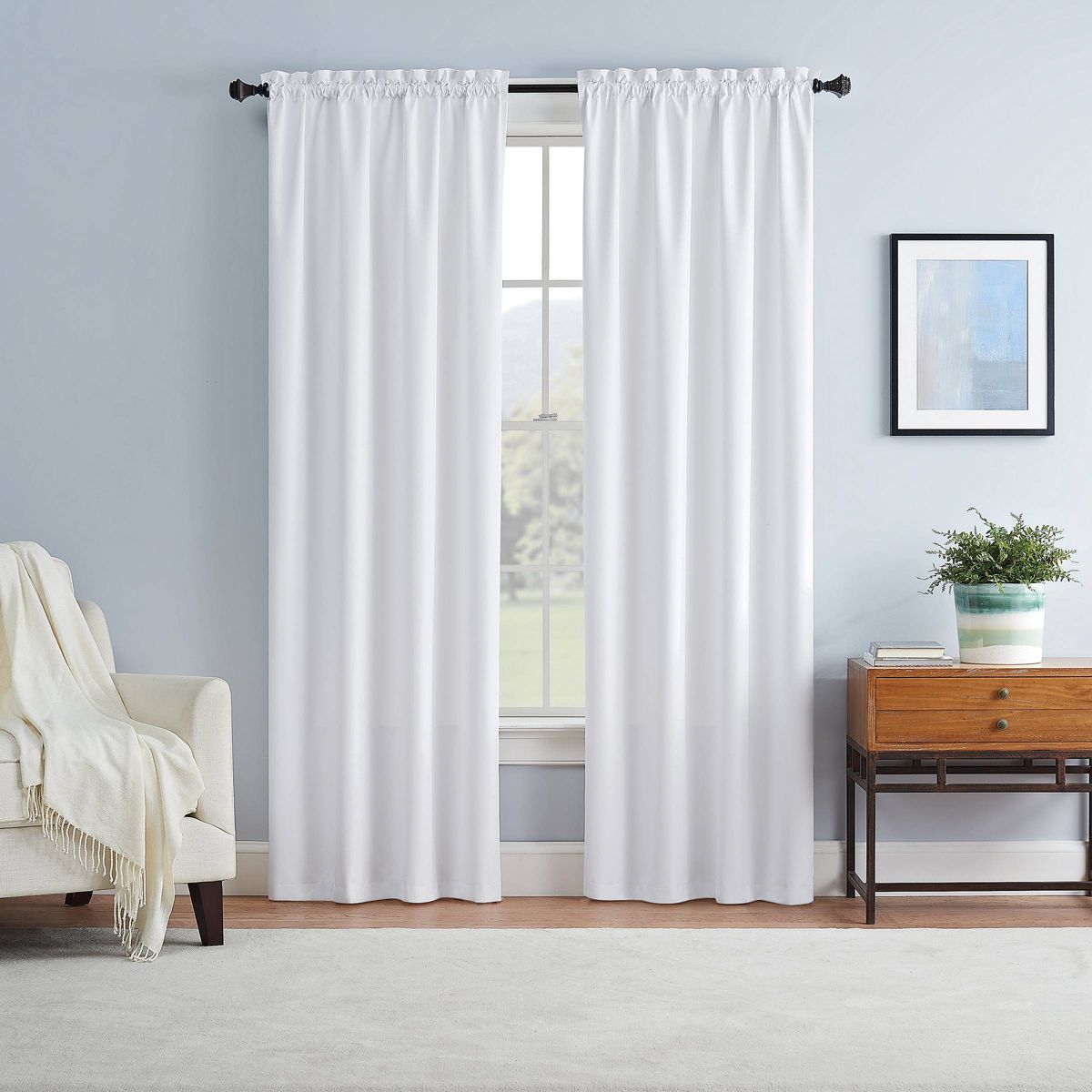 1pc Blackout Braxton Thermaback Window Curtain Panel - Eclipse | Target