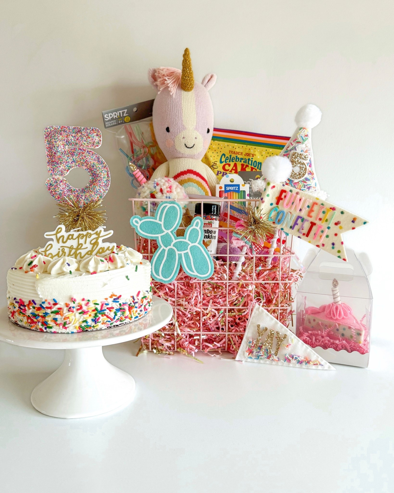 Everything you need to celebrate and throw a funfetti confetti birthday party! Just add a few small shop pieces to make it even more special. 

#LTKKids #LTKParties #LTKGiftGuide