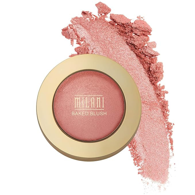 Milani Baked Blush - Petal Primavera (0.12 Ounce) Cruelty-Free Powder Blush - Shape, Contour & Hi... | Amazon (US)
