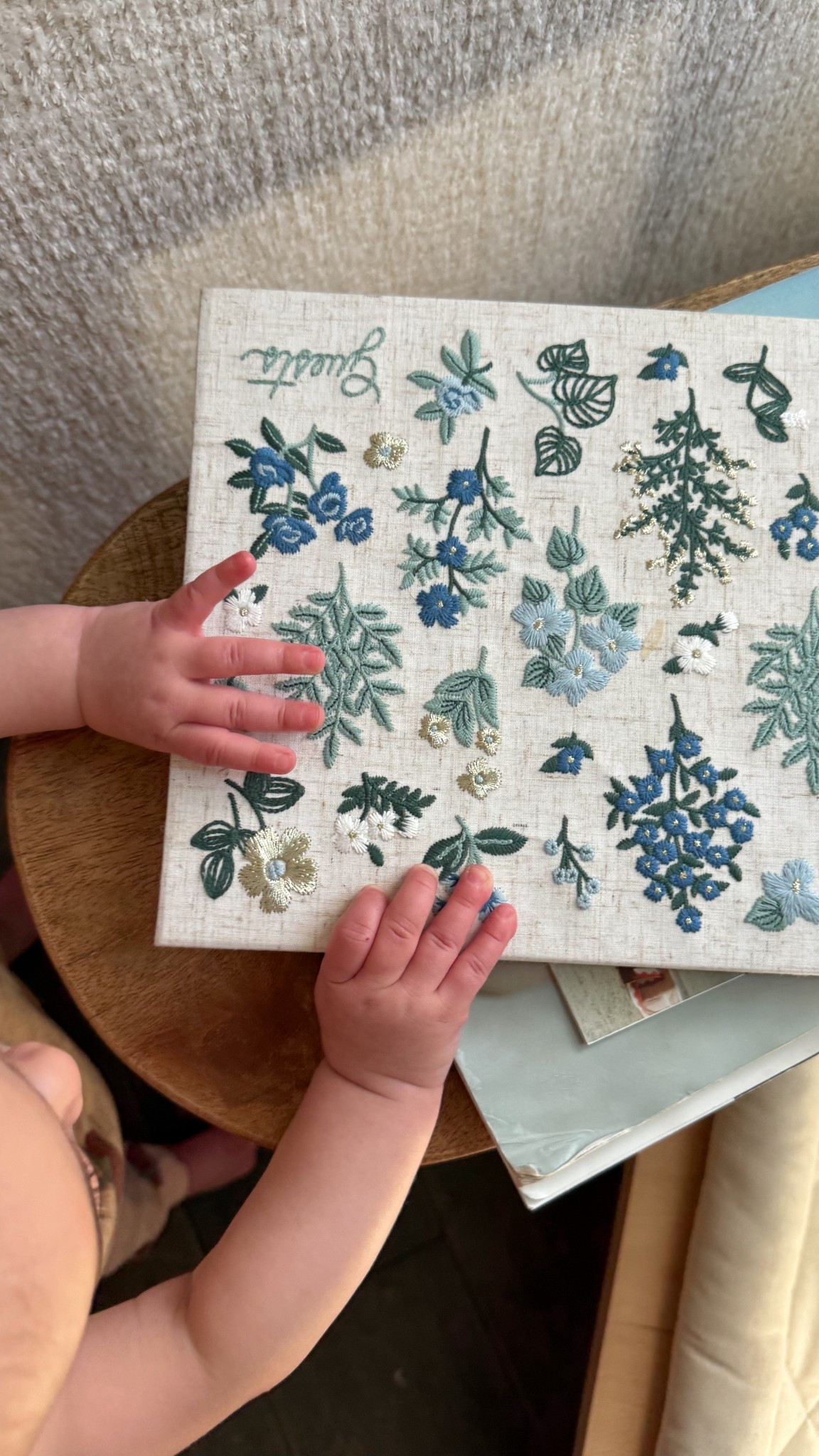 embroidered guest book

#LTKmomlife #LTKmorningroutine #LTKHome