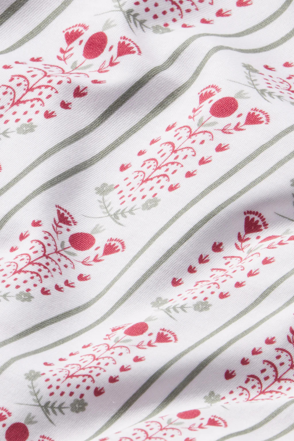 Pima Short-Long Set in Scarlet Antoinette | Lake Pajamas