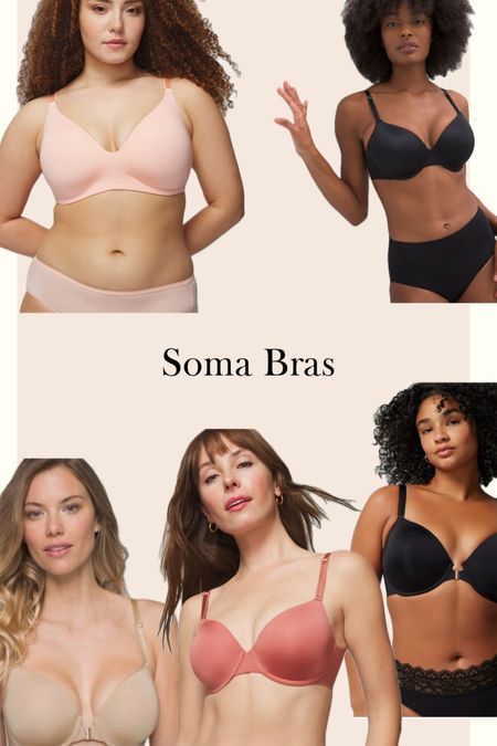 Soma bras! They’re sooo comfy and have so many different styles and colors! 
#bra 

#LTKStyleTip #LTKU