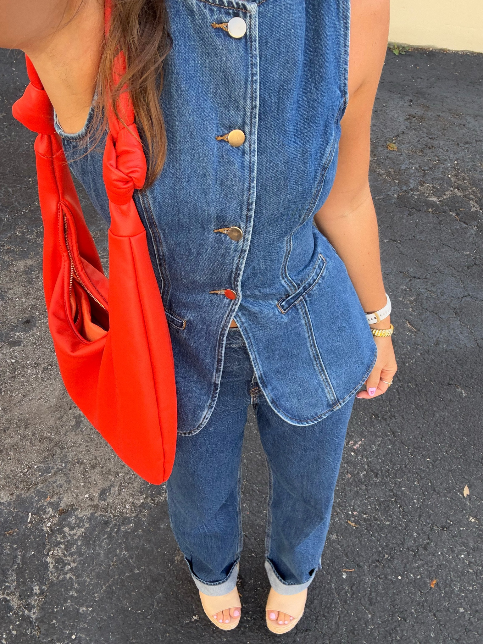 church fit! 
Top I’m wearing size US 2 
Jeans in 25 curve love on sale rn!!


#LTKStyleTip #LTKFindsUnder100 #LTKSaleAlert