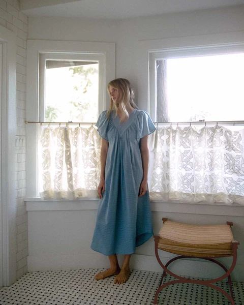 The Maribel Dress | Big Sur Blue | Christy Dawn