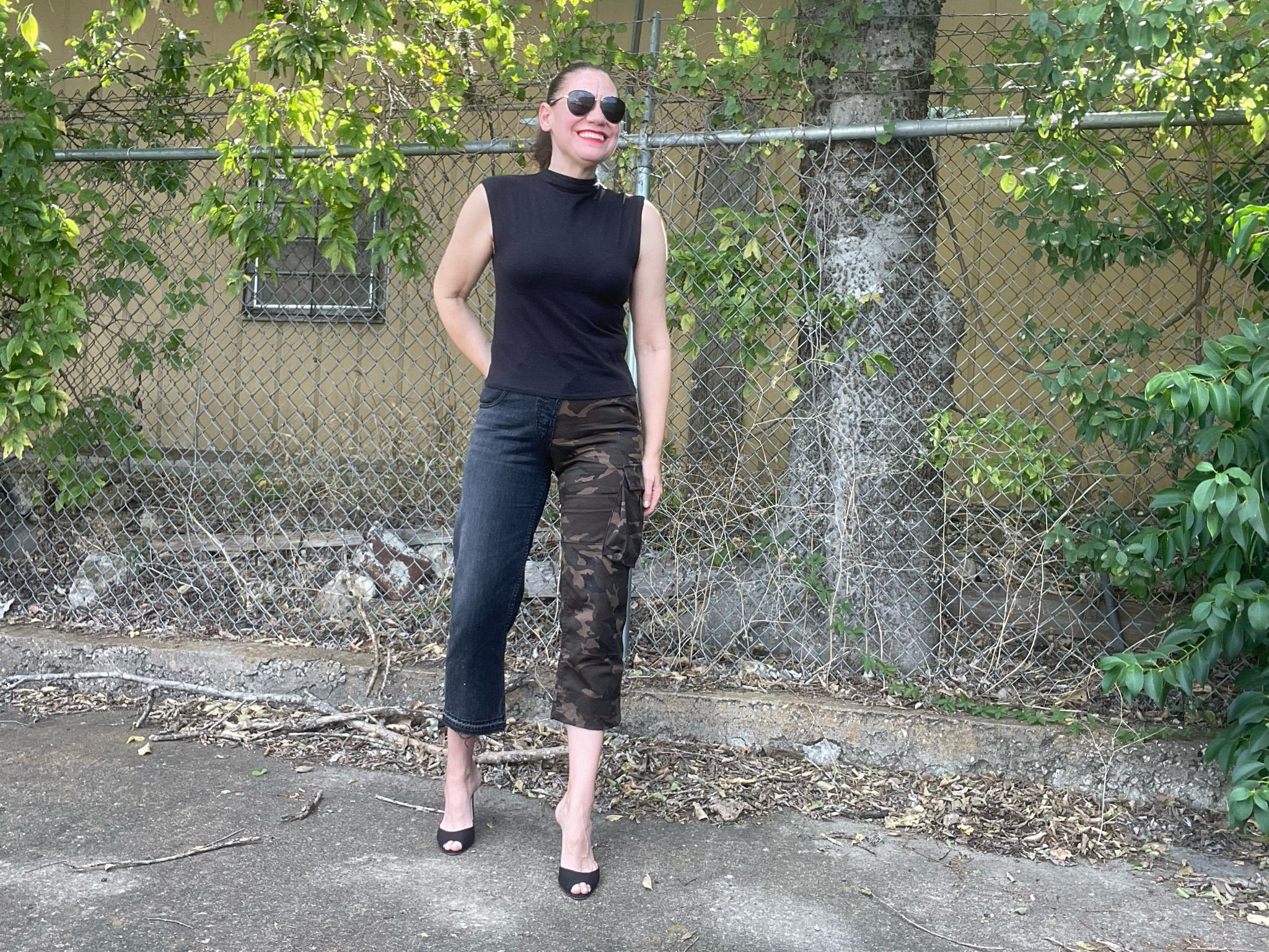 I didn’t think I was a camo gal. For reasons. But. I’m taking my own advice and trying things on (changing my mind about things too!) Turns out- camo can be chic too! What are some things you are scared to try? #investmentpiece 

#LTKSeasonal #LTKStyleTip #LTKOver40