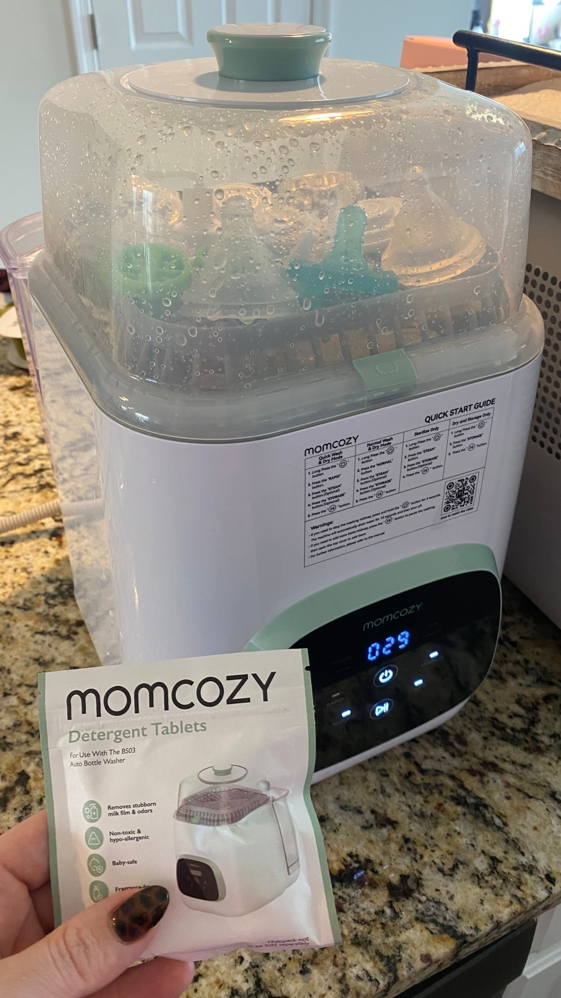 The holy grail of baby products keeping me sane. We run our washer 5+ times a day between pump parts and bottles. Def trying the natural tablets on our next order! Be sure to add to your registry to save the additional 15% 

#LTKBaby #LTKBump #LTKFamily