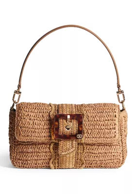 Sam Edelman Bambi Raffia Convertible Shoulder Bag | Belk