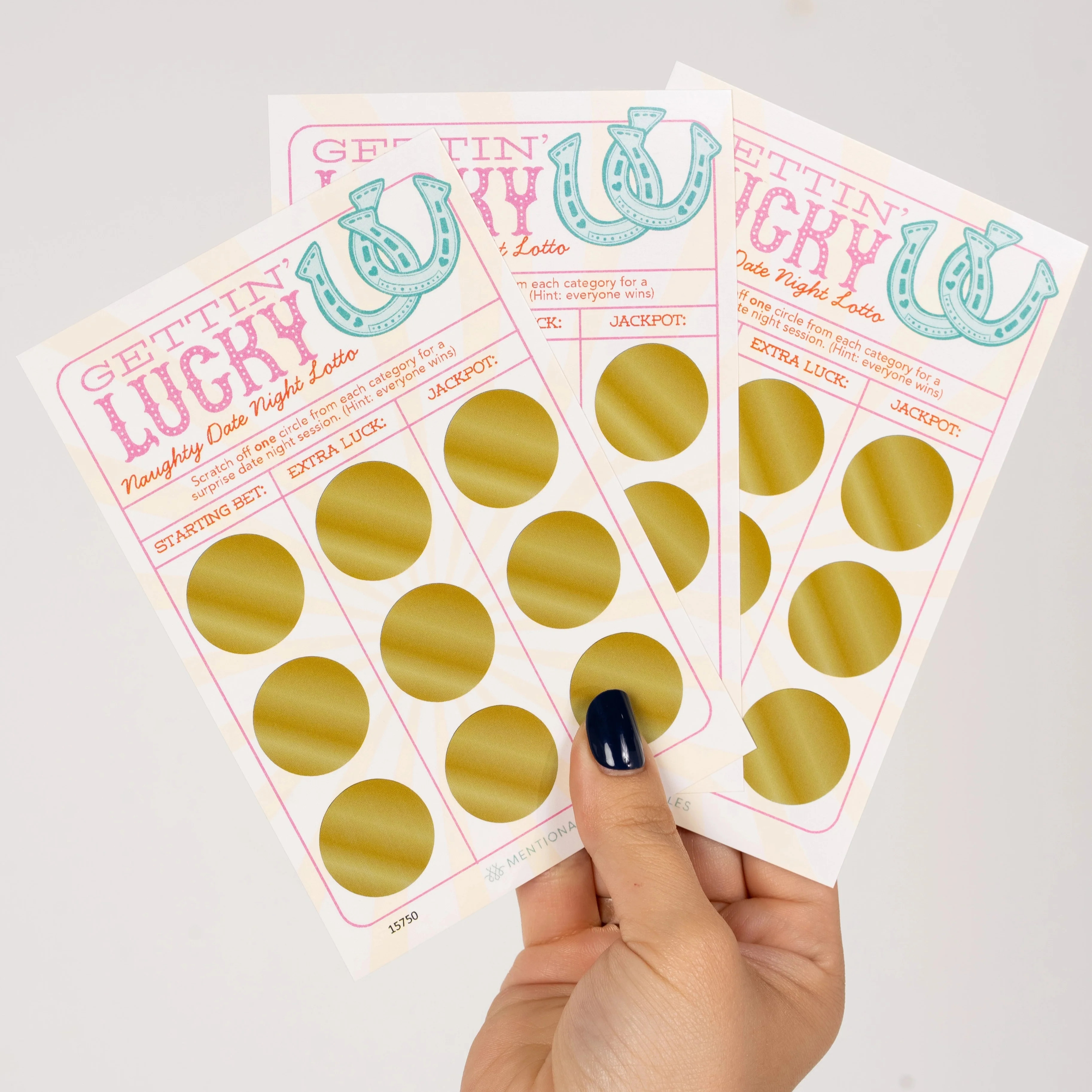 Naughty Date Night Scratch Off Game | Mentionables