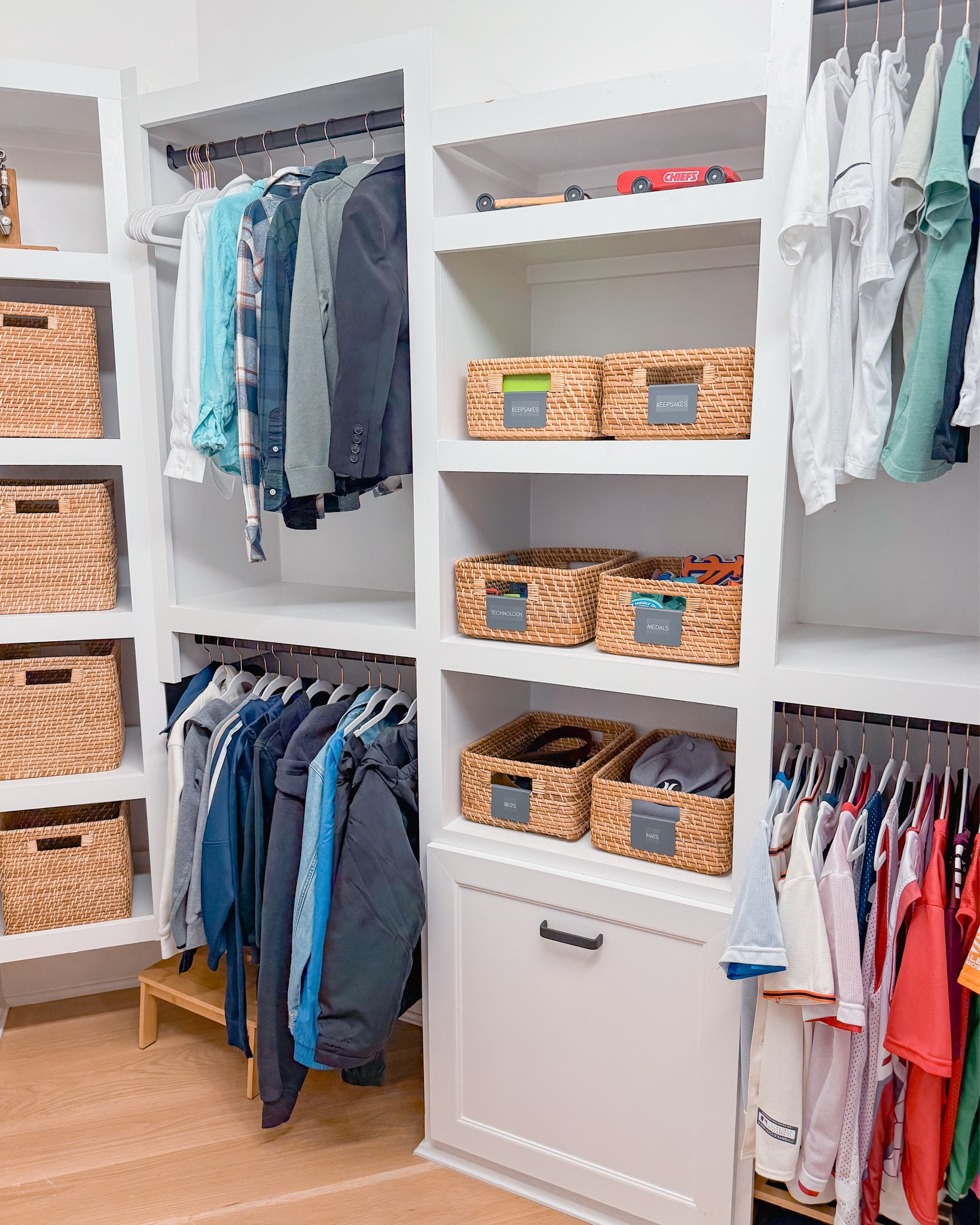 Complete kid's room makeover: closet, dresser, and bedroom all working together! 🌟

When we organize every element as one connected system, your child gets a space that truly functions. Clothes move logically from closet to dresser, toys have designated spots, and everything feels intuitive to use and maintain.

The result? A room your child can manage independently while you get peace of mind!

Ready to create a space that works for your whole family? DM me to start planning your child's room transformation! ✨

#LTKKids #LTKFamily #LTKHome