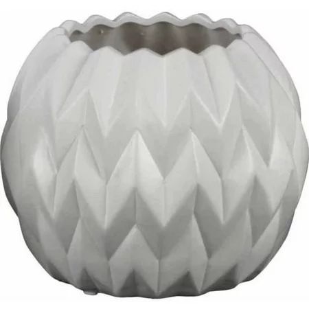 Urban Trends Collection: Ceramic Vase, Matte Finish, White - Walmart.com | Walmart (US)