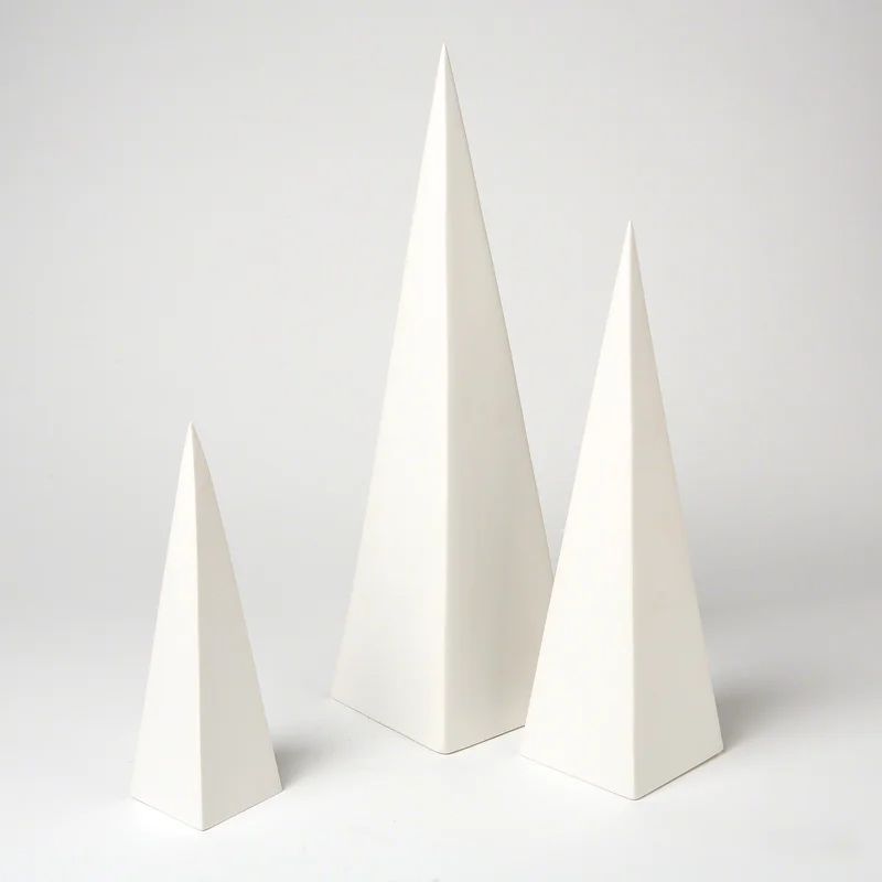 Pyramid Object 3 Piece Sculpture Set | Wayfair North America