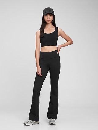 Sky High Rise Recycled Power Flare Leggings | Gap (CA)