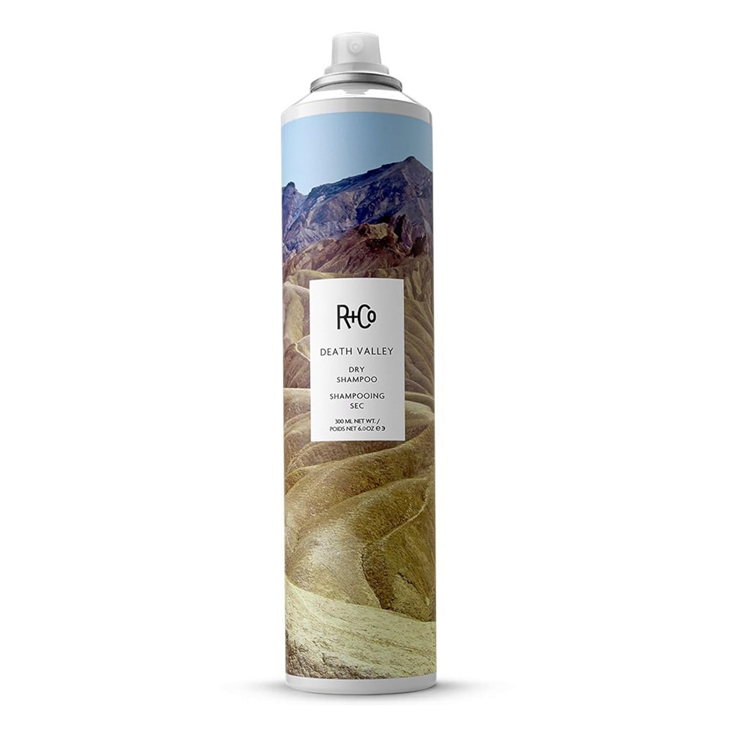 R+Co Death Valley Dry Shampoo | Adds Texture + Body + Shine | Vegan + Cruelty-Free | 6.3 Oz | Amazon (US)