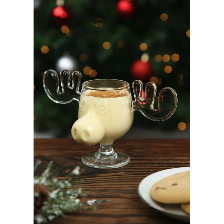 Christmas Vacation 8 oz Glass Moose Mug | Walmart (US)