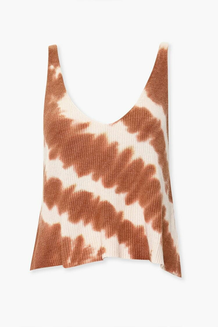 Ribbed Tie-Dye Tank Top | Forever 21 (US)