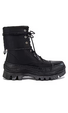 Free People Goldie Combat Boot in Black from Revolve.com | Revolve Clothing (Global)
