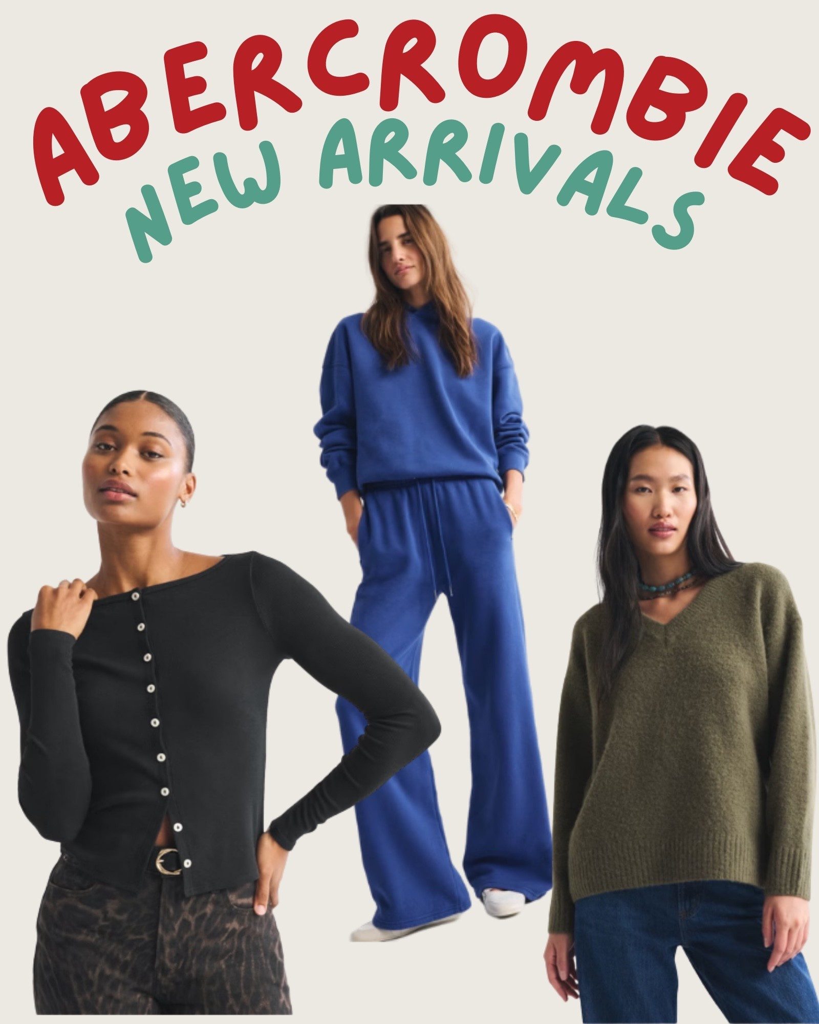 #AbercrombiePartner @abercrombie’s new arrivals are here! 

