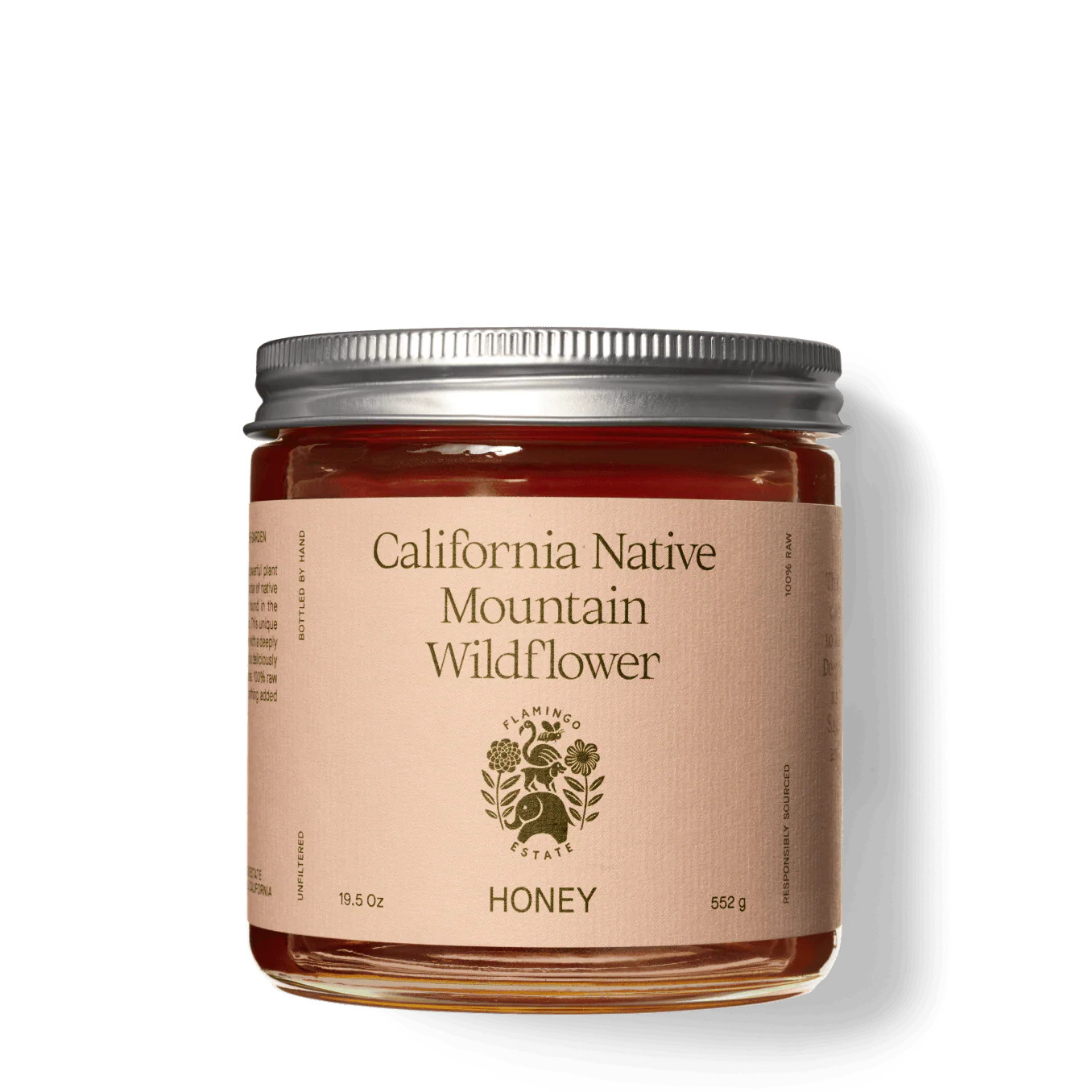 California Native Mountain Wildflower Honey | Flamingo Estate