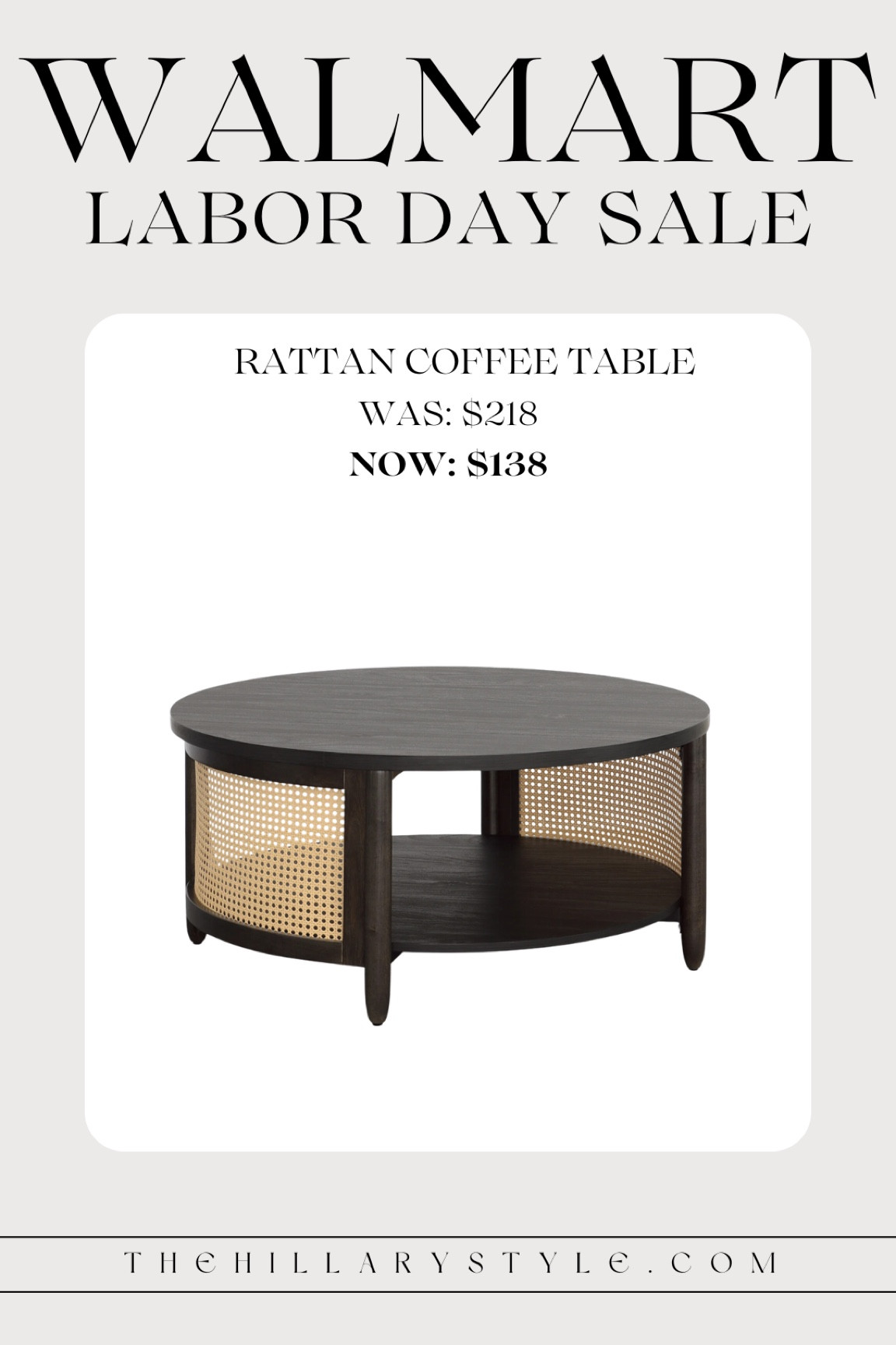Walmart Labor Day Sale 

Home decor, home finds, coffee table, rattan, furniture, neutral home, sale finds, on sale, home sale 

#LTKSaleAlert #LTKHome