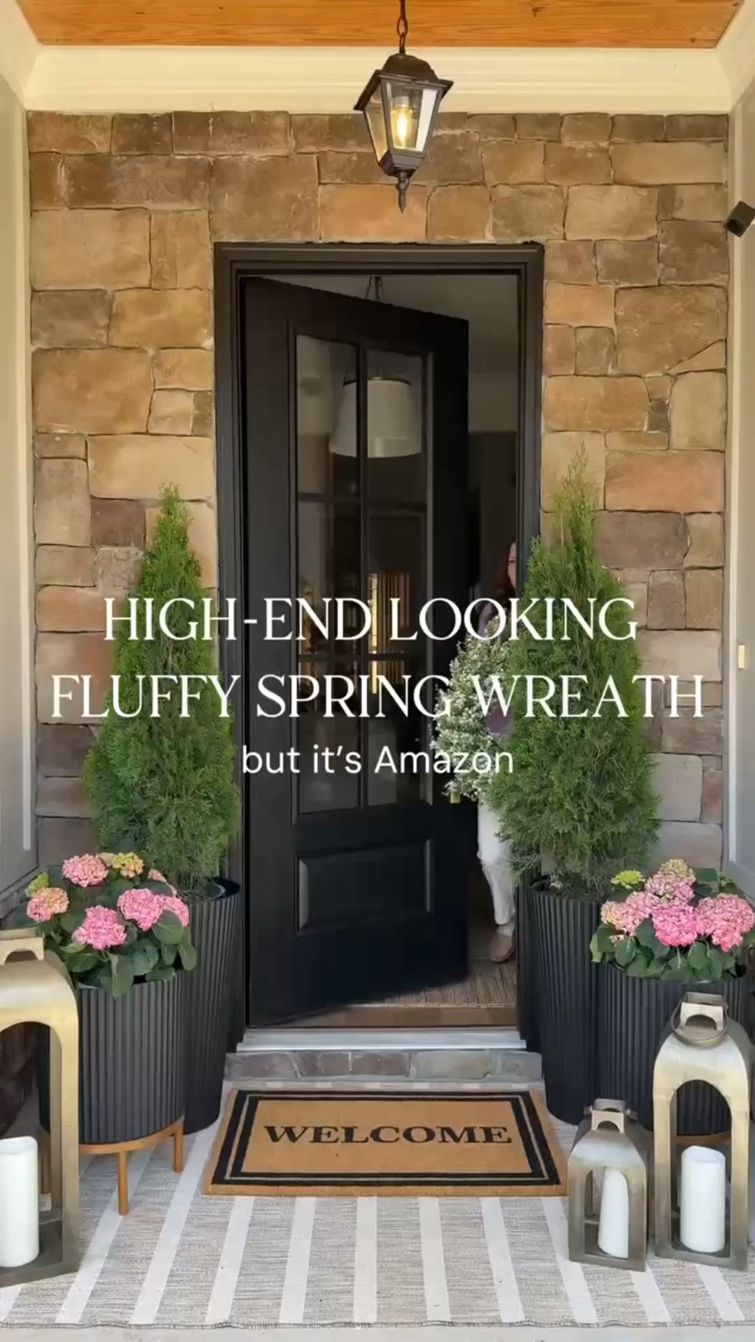 This Amazon spring wreath is so much better than I expected. 😍 I am a huge fan of full and fluffy wreaths for a high-end look and this one checks every box for me! 👏🏻

#LTKHome #LTKSpringSale