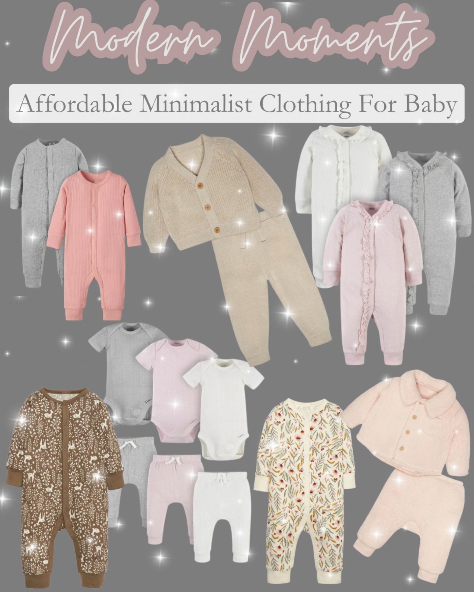 Modern Moments Affordable Minimalist Baby Clothing

#LTKsalealert #LTKbaby #LTKCyberWeek