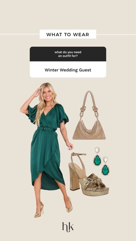 Winter wedding guest outfit/formal Christmas party outfit 

#LTKstyletip #LTKSeasonal #LTKHoliday