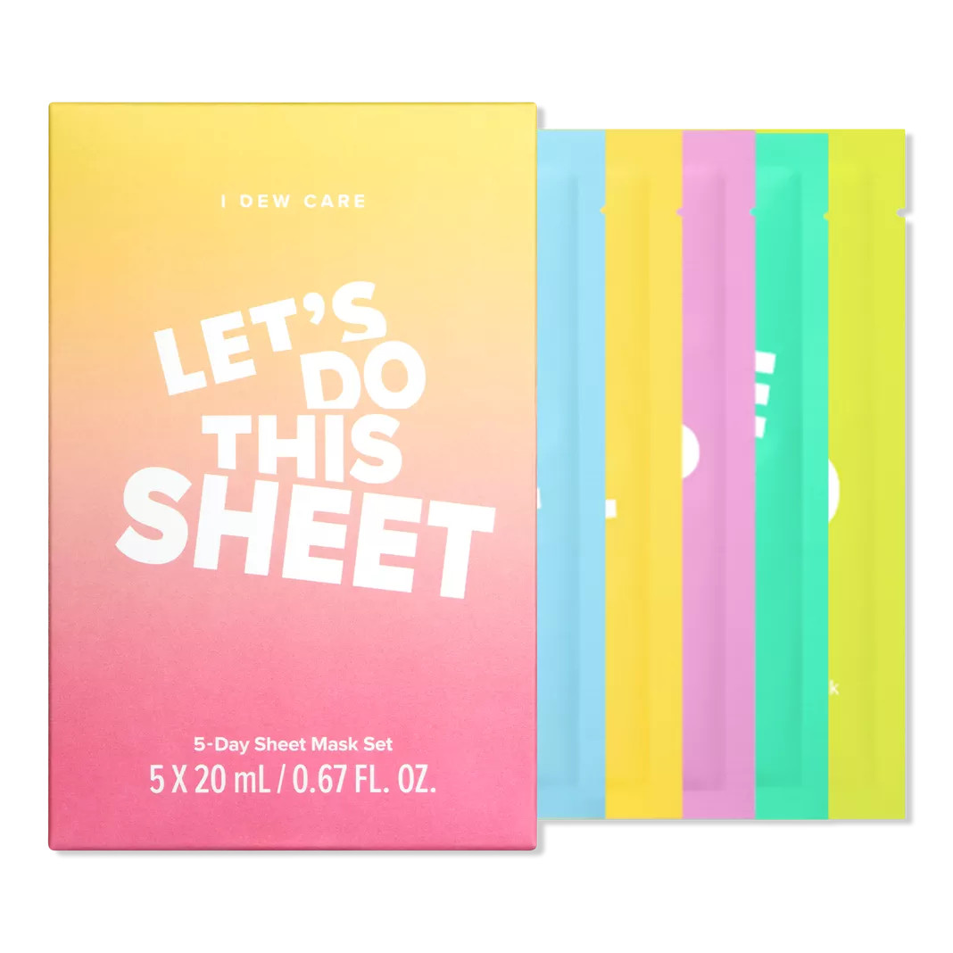 Let's Do This Sheet 5-Day Sheet Mask Set | Ulta