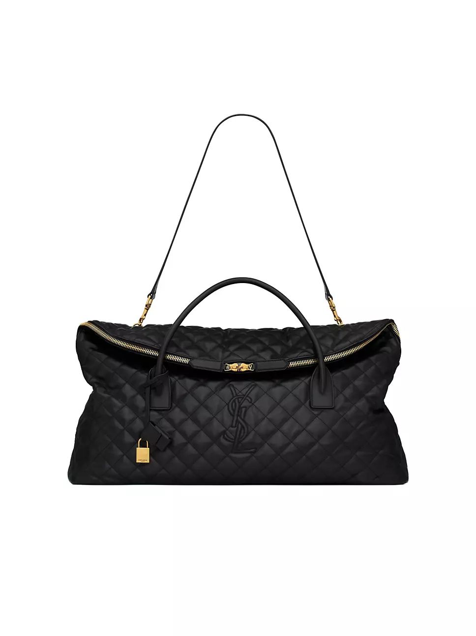 ES Giant Travel Bag in Quilted Leather | Saks Fifth Avenue