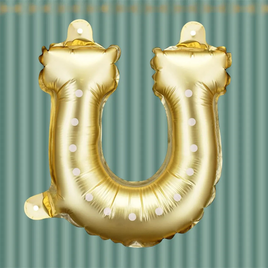 Set of 3 Gold Horseshoe Foil Balloons, Equestrian Party Decor, Birthday Celebration, Western Them... | Etsy (US)