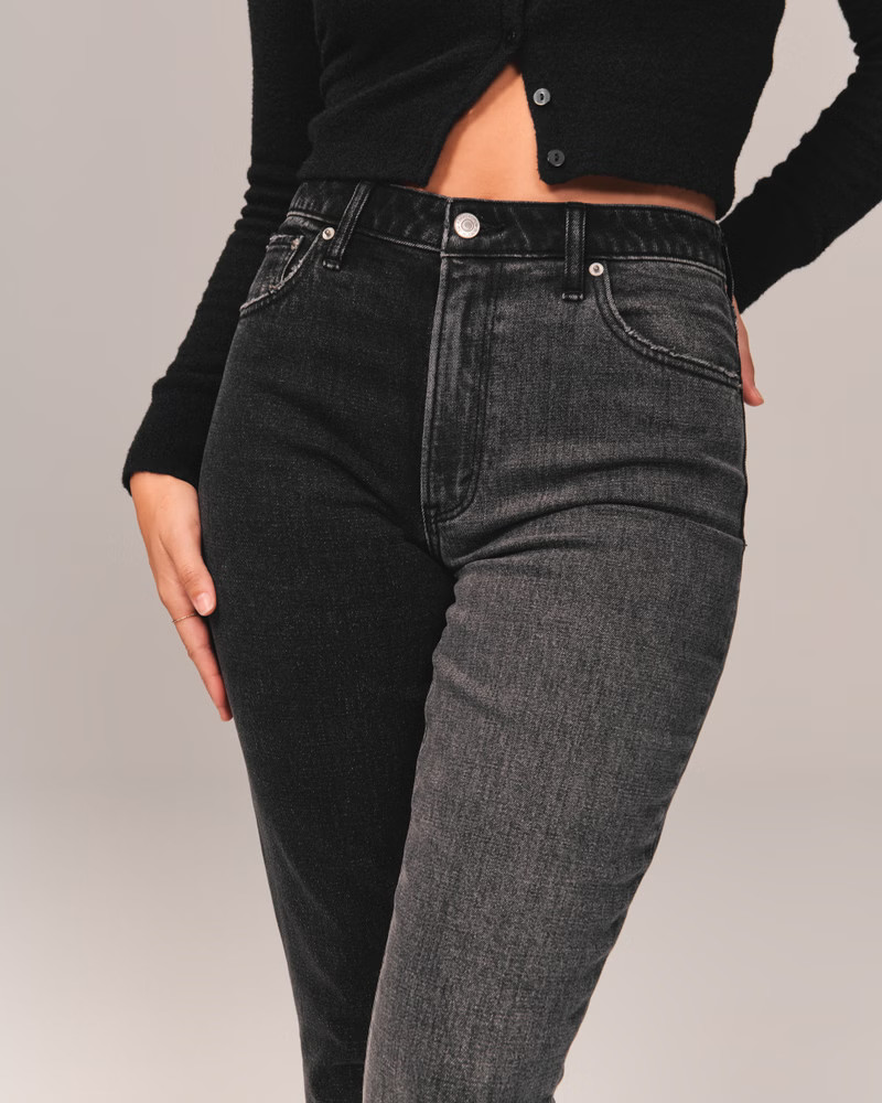Curve Love High Rise Skinny Jeans | Abercrombie & Fitch (US)