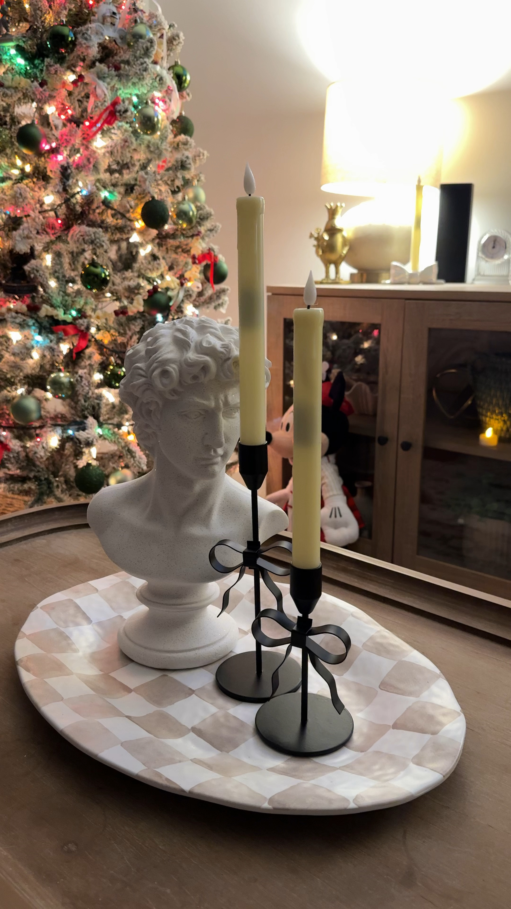 LED tapered candles 🕯️ 🫶🏼✨

#homedecor #cozyhomedecor 

#LTKHoliday #LTKSeasonal #LTKFindsUnder50