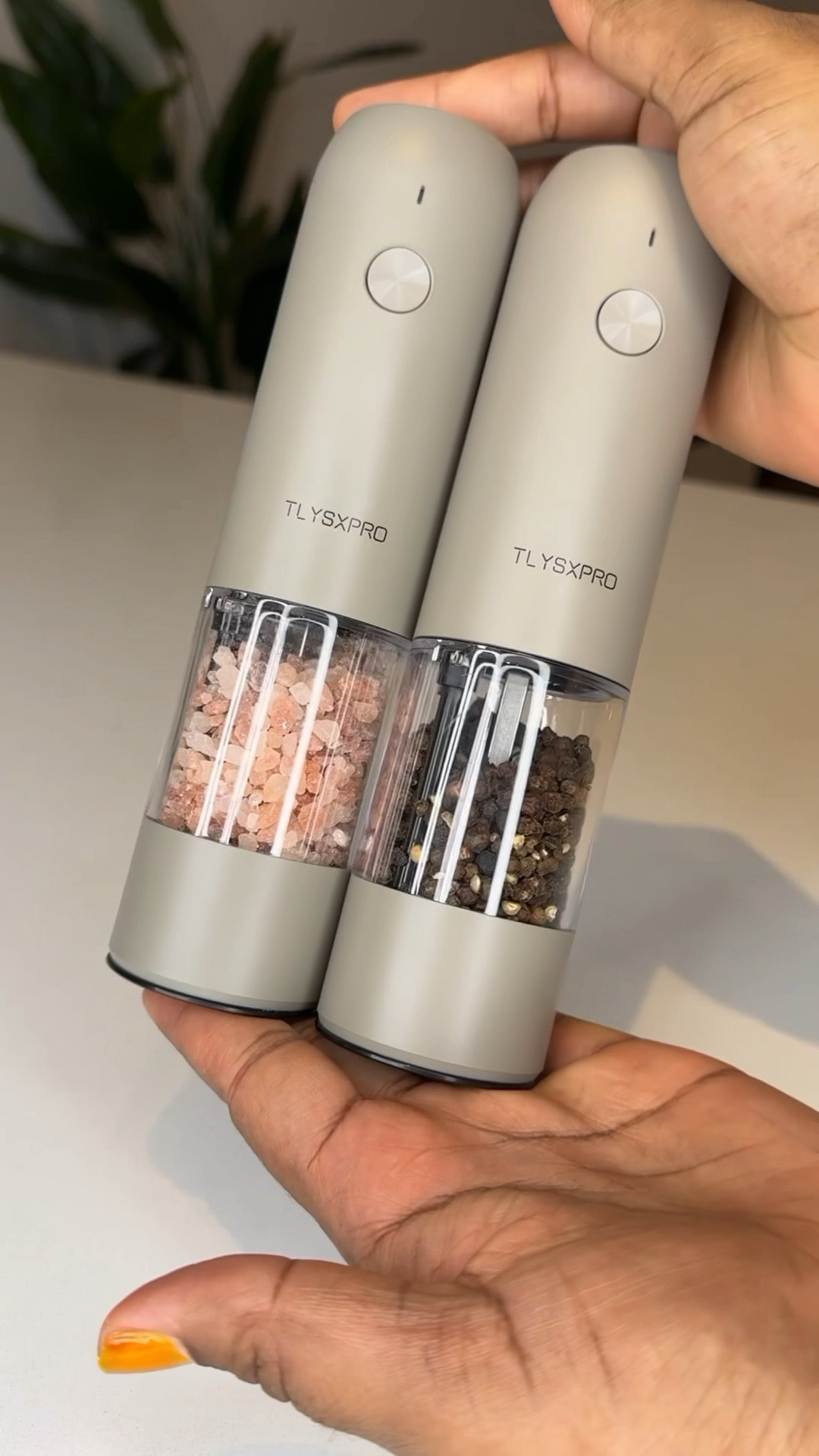 This electric salt and pepper grinder set is a must have 👌🏾. Easy to use and very esthetic 🥰.

#LTKhome #LTKVideo