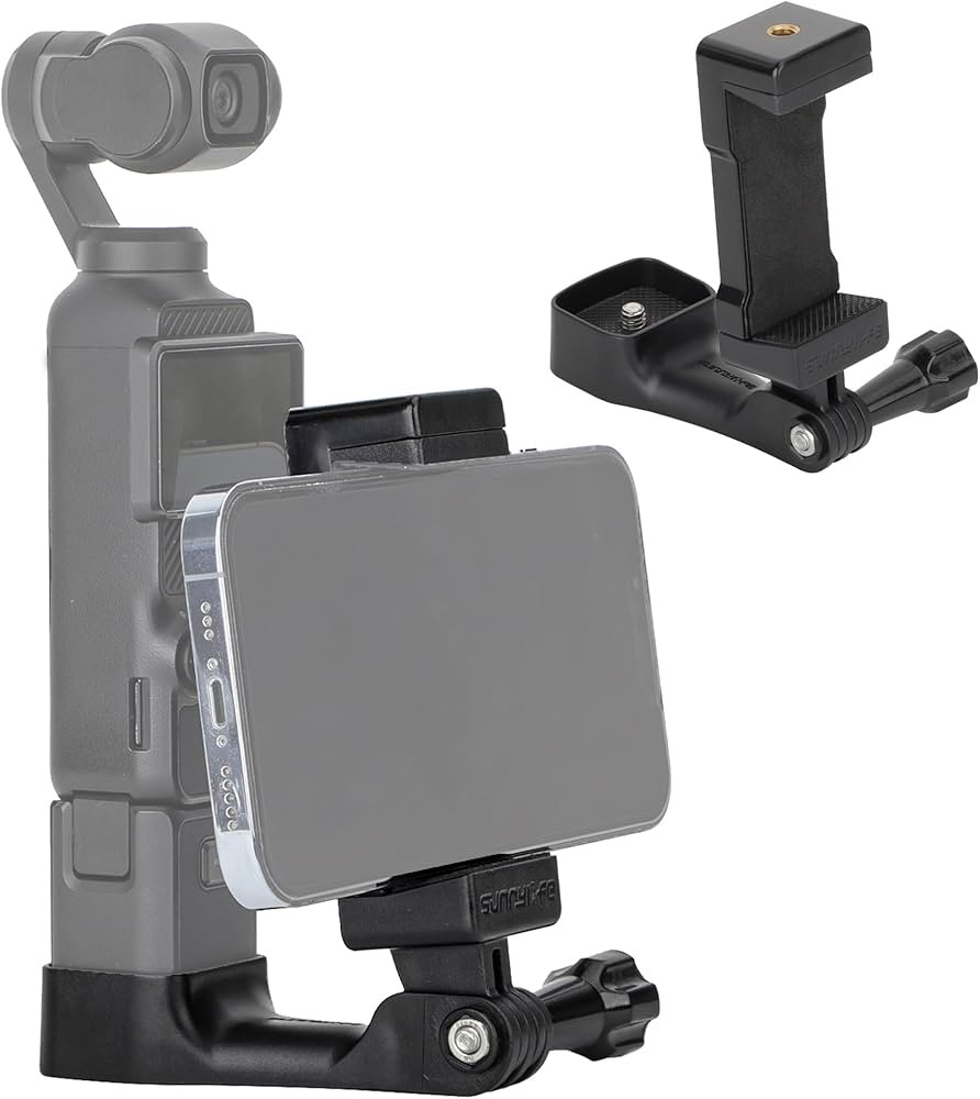 DJI Pocket 3 Phone Holder Set Expansion Accessories with 1/4" Thread Hole Compatible with DJI Osm... | Amazon (US)