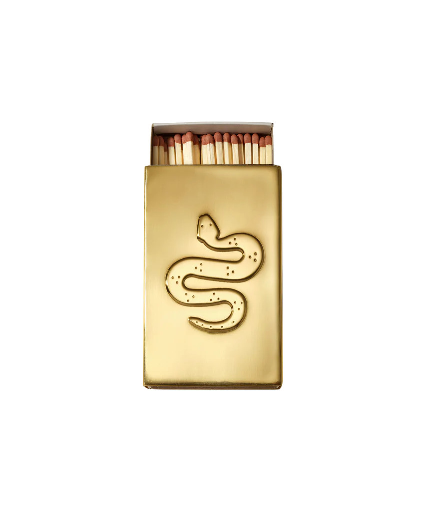 Serpent Brass Matchbox Sleeve | Over The Moon