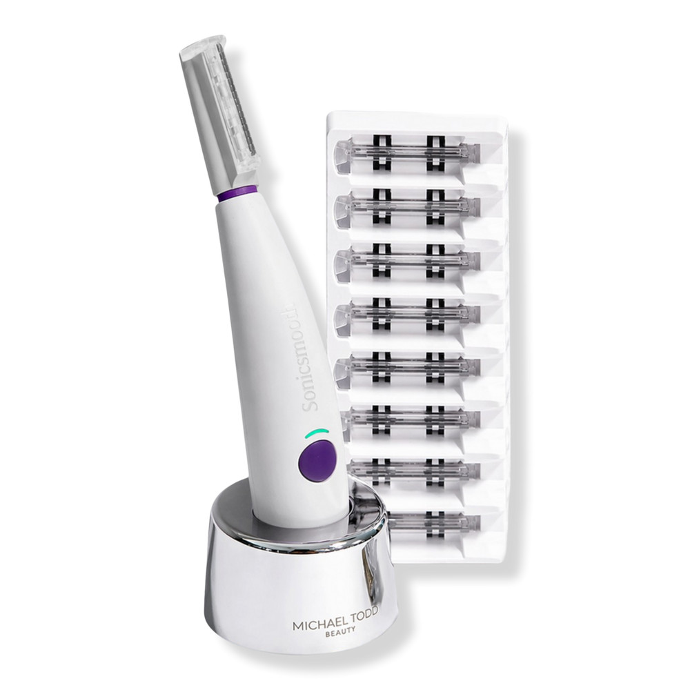 Michael Todd Beauty Sonicsmooth Dermaplaning System, Peach Fuzz Remover - 8 Weeks of treatments - White | Ulta