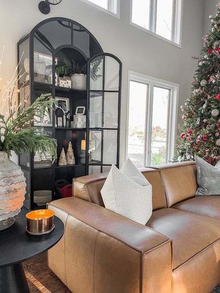 Cabinet styling updates and cozy family room views 

#LTKHoliday #LTKhome #LTKSeasonal