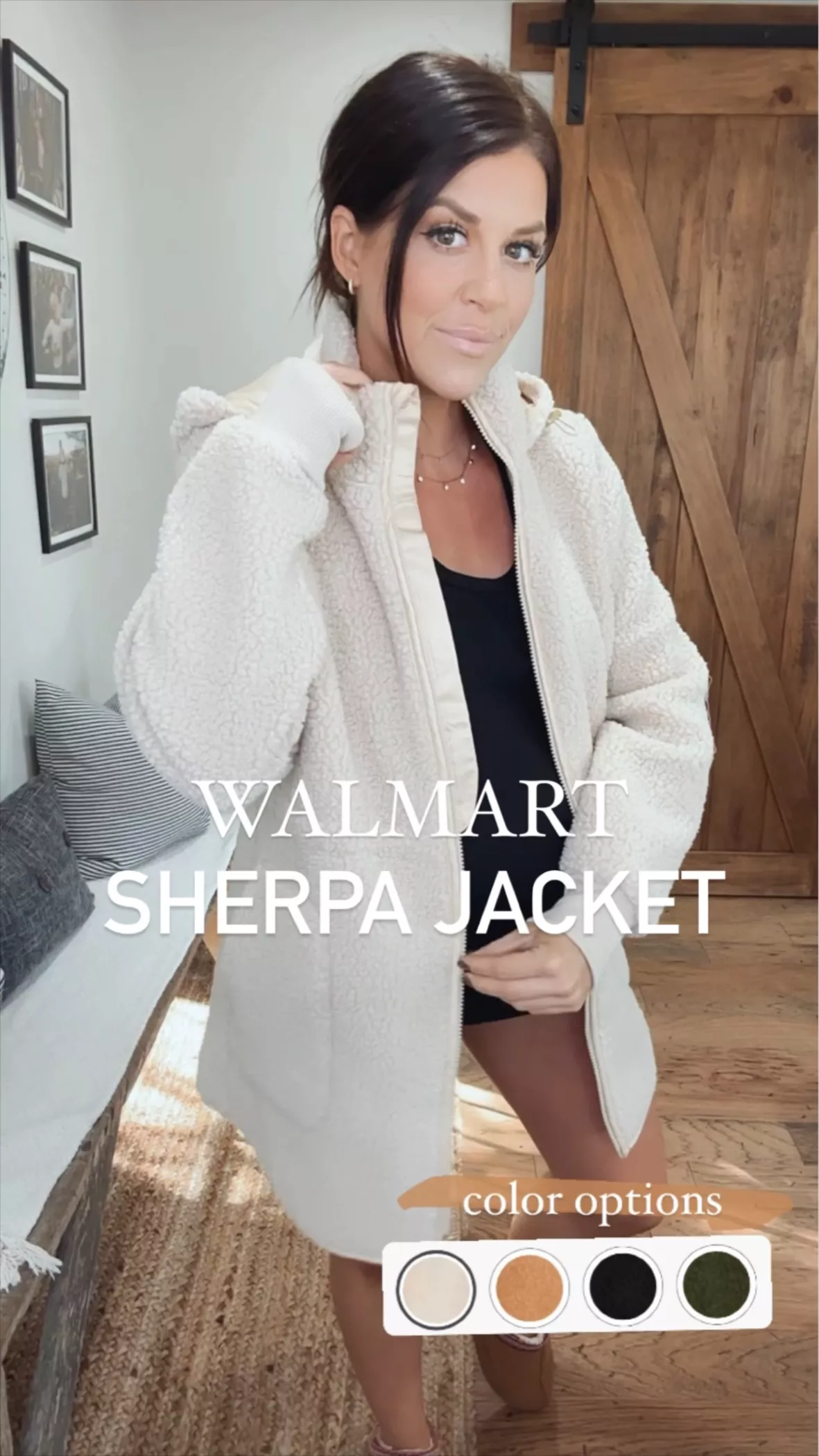 Time and Tru Women's Faux Sherpa … curated on LTK