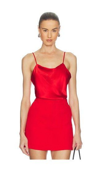 Cinq a Sept Marta Cami in Red. - size XS | Revolve Clothing (Global)