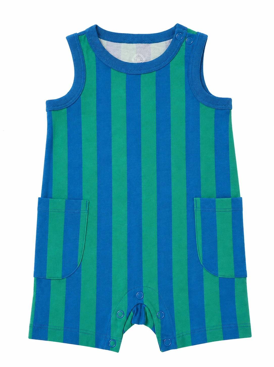 Wonder Nation Baby Boys' Striped Tank Romper, Sizes 0M-24M - Walmart.com | Walmart (US)
