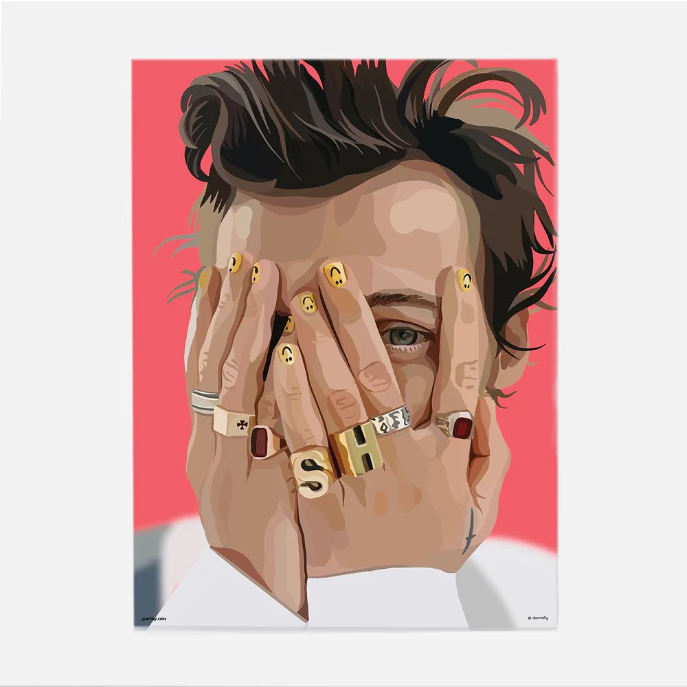 Harry Styles Print By artby.cms | Dormify