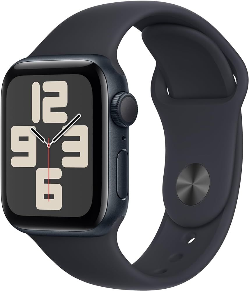 Apple Watch SE (2nd Gen) [GPS 40mm] Smartwatch with Midnight Aluminum Case with Midnight Sport Ba... | Amazon (US)