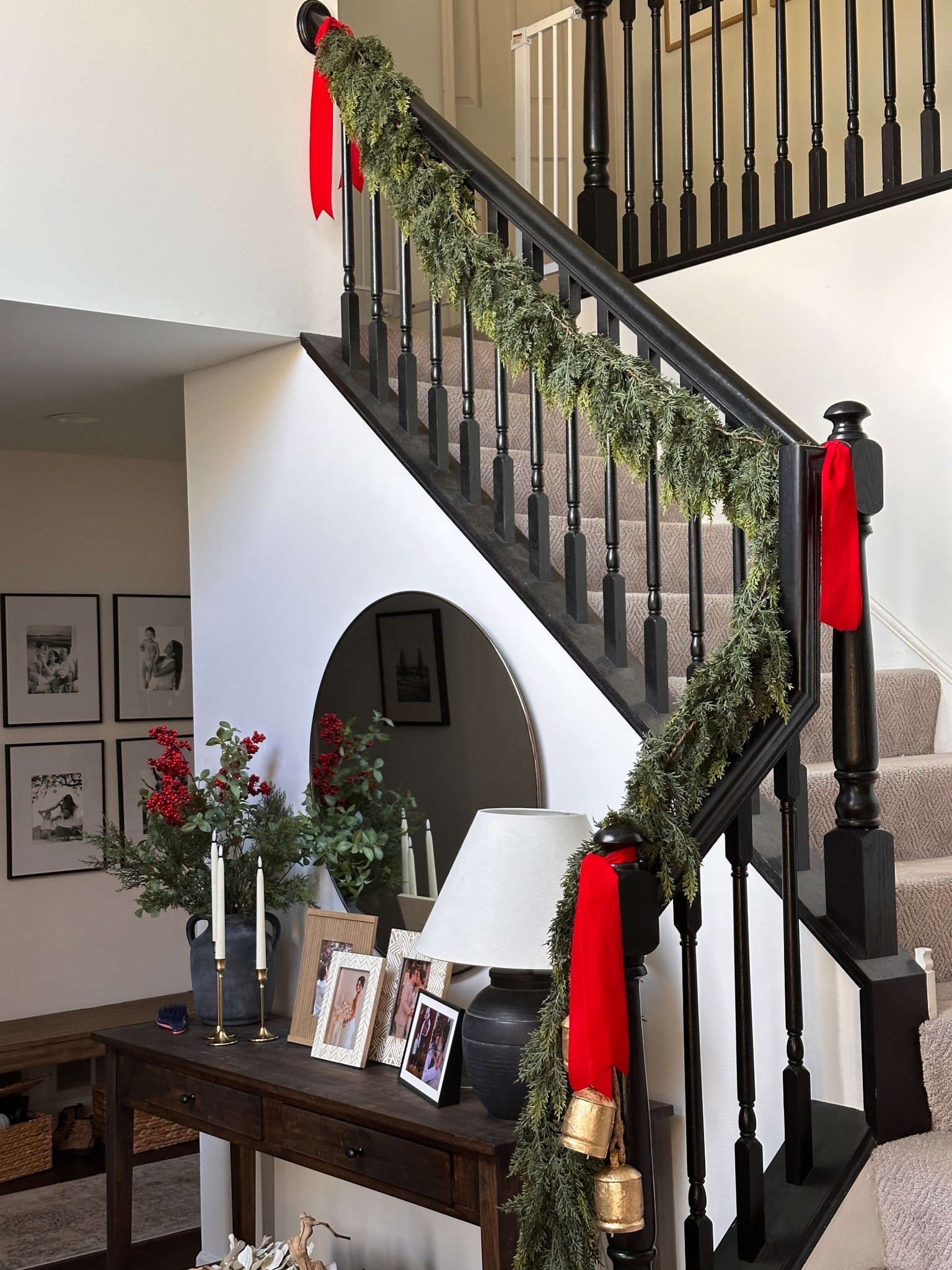 Amazing amazing find this garland it’s everything!! Christmas decor stairs entrance 

#LTKSeasonal #LTKHoliday #LTKHome
