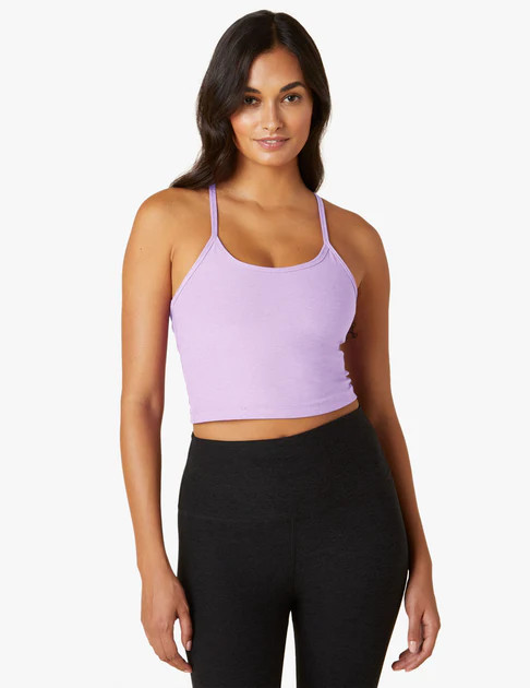 Spacedye Slim Racerback Cropped Tank | Beyond Yoga